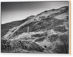 Arthur's Seat Holyrood Park - Wood Print