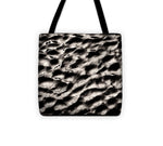 Load image into Gallery viewer, Black and White Waves - Tote Bag
