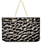 Load image into Gallery viewer, Black and White Waves - Weekender Tote Bag
