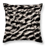 Load image into Gallery viewer, Black and White Waves - Throw Pillow

