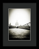 Load image into Gallery viewer, Blizzard by St Pauls - Framed Print
