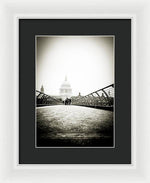 Load image into Gallery viewer, Blizzard by St Pauls - Framed Print
