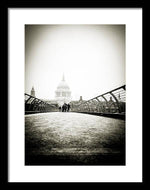 Load image into Gallery viewer, Blizzard by St Pauls - Framed Print
