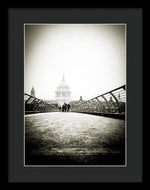 Load image into Gallery viewer, Blizzard by St Pauls - Framed Print
