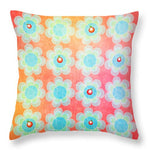 Load image into Gallery viewer, Blue and Green Jelly with Cherries on top - Throw Pillow
