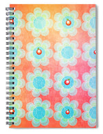 Load image into Gallery viewer, Blue and Green Jelly with Cherries on top - Spiral Notebook
