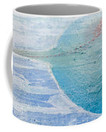 Load image into Gallery viewer, Blue Connections Mixed Media Canvas - Mug
