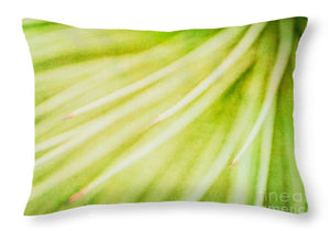 Botanicals Greens 3 - Throw Pillow