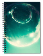 Load image into Gallery viewer, Bubbles within Bubbles - Spiral Notebook
