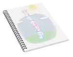 Load image into Gallery viewer, Bunny Tower Childrens Illustration - Spiral Notebook
