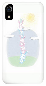 Load image into Gallery viewer, Bunny Tower Childrens Illustration - Phone Case
