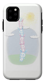 Load image into Gallery viewer, Bunny Tower Childrens Illustration - Phone Case
