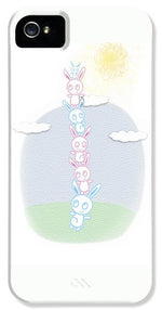 Load image into Gallery viewer, Bunny Tower Childrens Illustration - Phone Case
