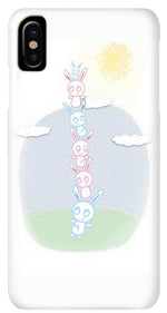 Load image into Gallery viewer, Bunny Tower Childrens Illustration - Phone Case
