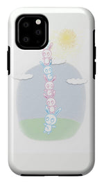 Load image into Gallery viewer, Bunny Tower Childrens Illustration - Phone Case
