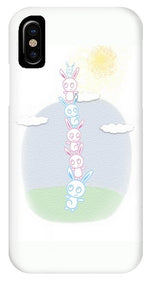 Load image into Gallery viewer, Bunny Tower Childrens Illustration - Phone Case
