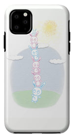 Load image into Gallery viewer, Bunny Tower Childrens Illustration - Phone Case
