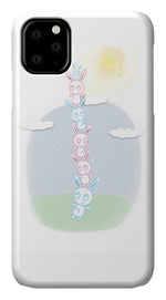 Load image into Gallery viewer, Bunny Tower Childrens Illustration - Phone Case
