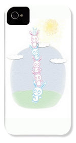 Load image into Gallery viewer, Bunny Tower Childrens Illustration - Phone Case
