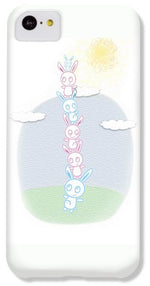 Load image into Gallery viewer, Bunny Tower Childrens Illustration - Phone Case
