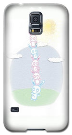 Load image into Gallery viewer, Bunny Tower Childrens Illustration - Phone Case
