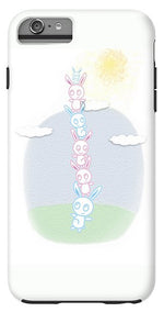 Load image into Gallery viewer, Bunny Tower Childrens Illustration - Phone Case
