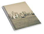 Load image into Gallery viewer, Canary Wharf Cityscape - Spiral Notebook
