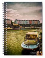 Load image into Gallery viewer, Colourful Houses of Bristol Radcliffe Parade - Spiral Notebook
