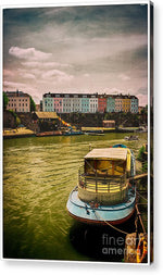 Load image into Gallery viewer, Colourful Houses of Bristol Radcliffe Parade - Acrylic Print

