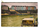 Load image into Gallery viewer, Colourful Houses of Bristol Radcliffe Parade - Carry-All Pouch
