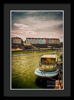 Load image into Gallery viewer, Colourful Houses of Bristol Radcliffe Parade - Framed Print
