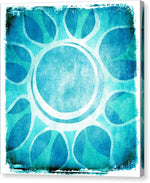 Load image into Gallery viewer, Cool Blue Flower - Canvas Print
