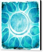 Load image into Gallery viewer, Cool Blue Flower - Canvas Print
