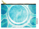 Load image into Gallery viewer, Cool Blue Flower - Carry-All Pouch
