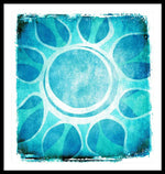 Load image into Gallery viewer, Cool Blue Flower - Framed Print
