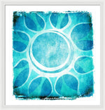 Load image into Gallery viewer, Cool Blue Flower - Framed Print
