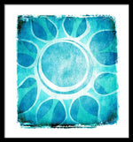 Load image into Gallery viewer, Cool Blue Flower - Framed Print
