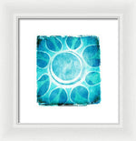 Load image into Gallery viewer, Cool Blue Flower - Framed Print
