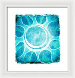 Load image into Gallery viewer, Cool Blue Flower - Framed Print
