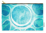 Load image into Gallery viewer, Cool Blue Flower - Carry-All Pouch
