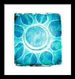 Load image into Gallery viewer, Cool Blue Flower - Framed Print
