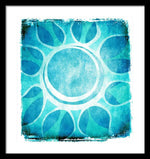 Load image into Gallery viewer, Cool Blue Flower - Framed Print
