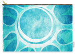 Load image into Gallery viewer, Cool Blue Flower - Carry-All Pouch
