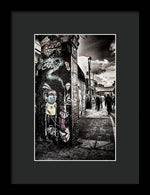 Load image into Gallery viewer, Cool Street Art Brick Lane London - Framed Print

