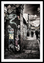 Load image into Gallery viewer, Cool Street Art Brick Lane London - Framed Print
