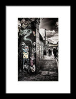 Load image into Gallery viewer, Cool Street Art Brick Lane London - Framed Print
