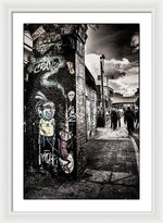 Load image into Gallery viewer, Cool Street Art Brick Lane London - Framed Print
