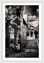 Load image into Gallery viewer, Cool Street Art Brick Lane London - Framed Print
