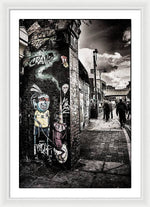 Load image into Gallery viewer, Cool Street Art Brick Lane London - Framed Print
