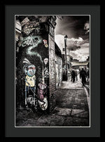 Load image into Gallery viewer, Cool Street Art Brick Lane London - Framed Print
